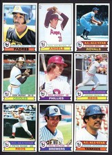 1979 TOPPS BASEBALL COMPLETE SET EX-MT RYAN SMITH BRETT 547381 (KYCARDS)