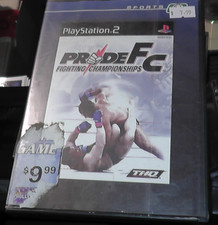 Tested PS2 PRIDE FC FIGHTING CHAMPIONSHIPS Game Working PlayStation 2 HOLLYWOOD