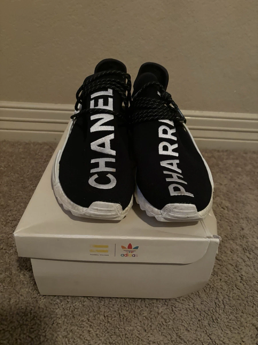 Pharrell x Chanel x adidas NMD Human Race Trail Chanel for Sale