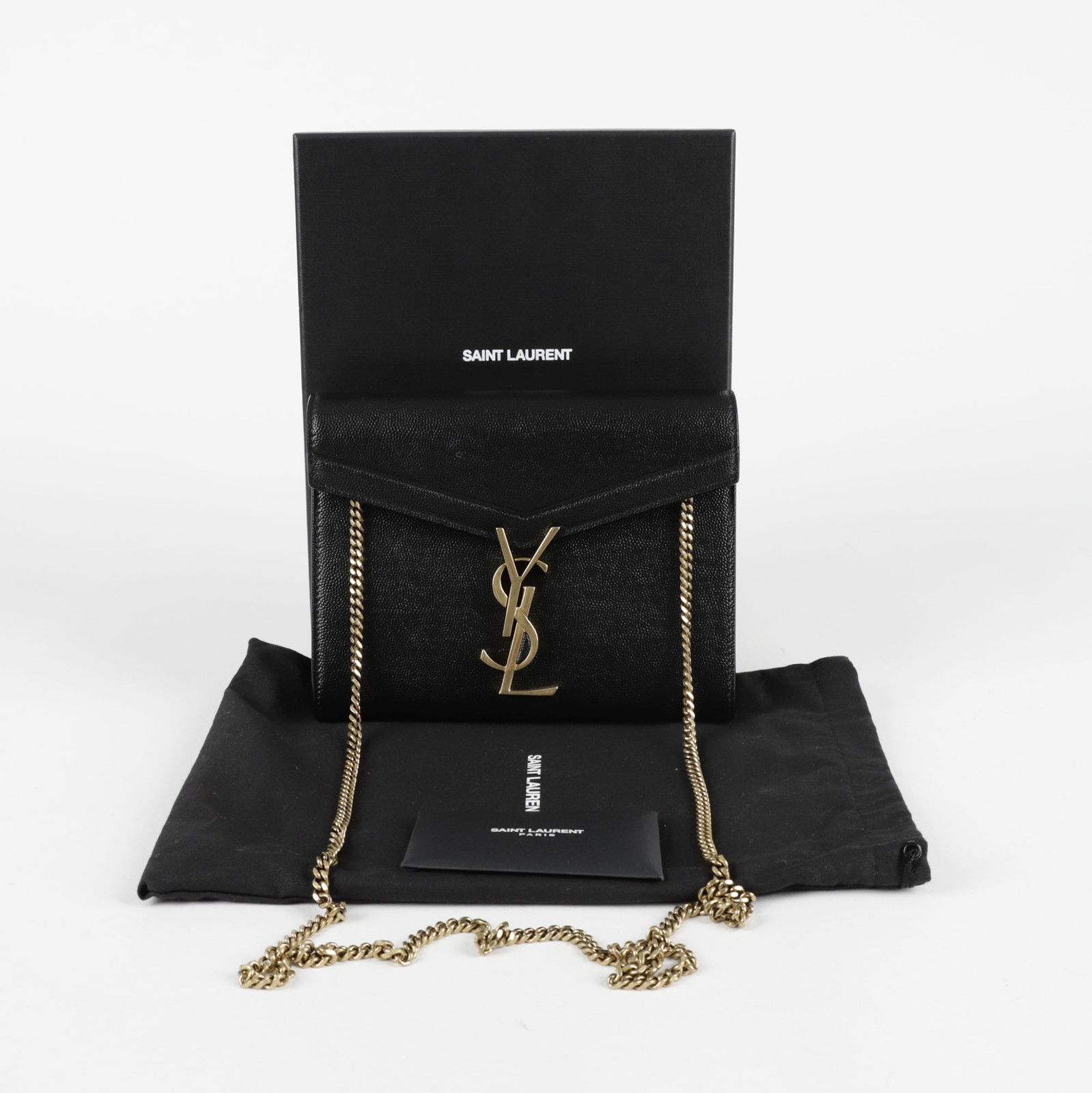Portafoglio Saint Laurent Cassandra catena tracolla 635023 135448177