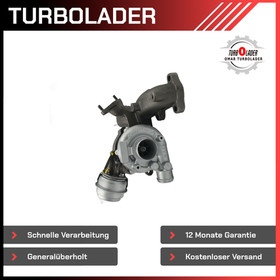 Turbolader für VW T5 1.9 TDI 105 PS AXB AXC 038253010NX 038253056M 038253056MX