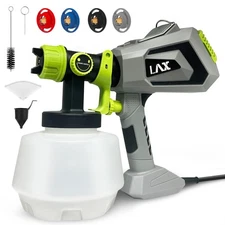 700W Paint Sprayer, Electric Paint Spray Gun with 1200ml Capacity Container, ...