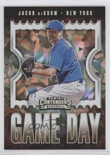 2020 Panini Contenders Game Day Cracked Ice 7/23 Jacob deGrom #GD-10 nd3