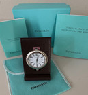 Tiffany & Co Rare Travel Alarm Clock Leather Collection - Brand New — photo 7