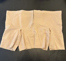 Spanx Thinstincts Mid-Thigh Short Shaping Soft Nude Sz Small Lot