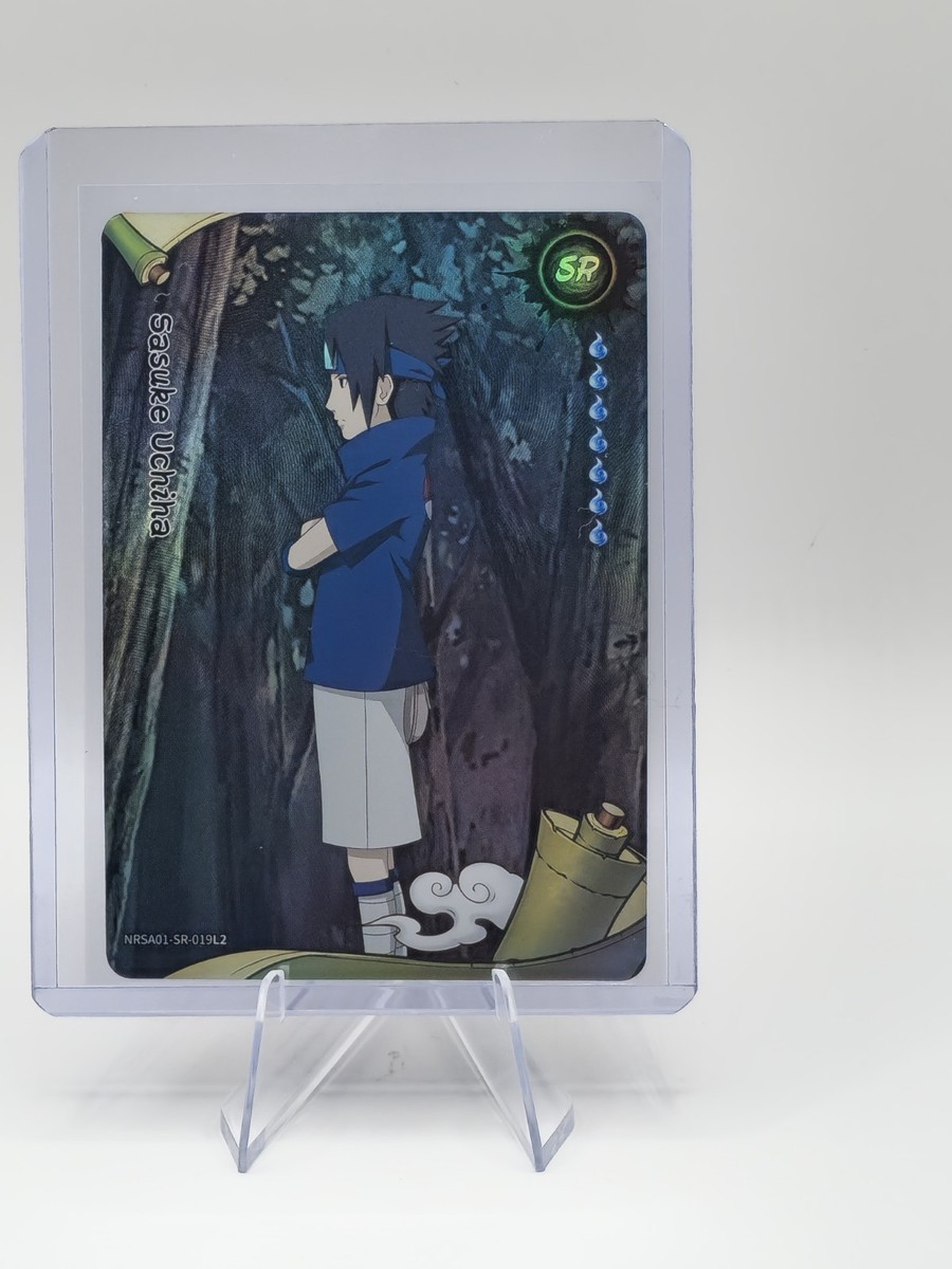 SASUKEさま Sasuke Uchiha NRSA01-SR-019L2 Naruto Kayou Heaven Scroll Series 1