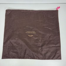 Kate Spade Brown Dust Bag 19x17 Drawstring