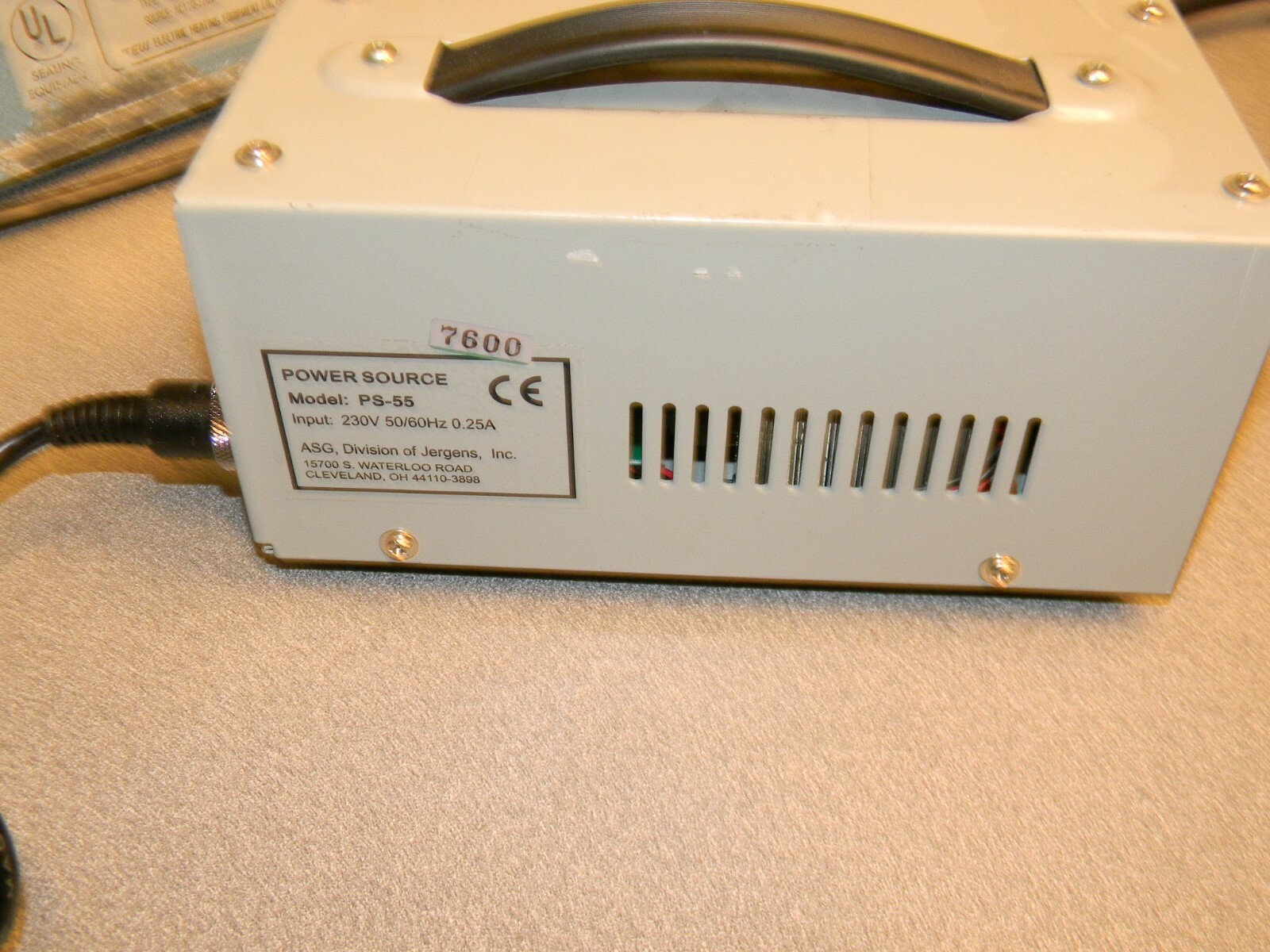 ASG PS-55 Single Tool Power Supply, 110 to 230 VAC In, 20 to 30 VDC Out  Used | eBay