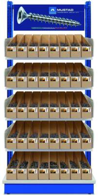 Expo MUSTAD Für Schrauben Lose (Leer) 1X0, 5X2H M