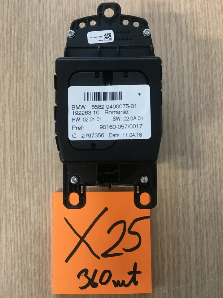 Controlador de interruptor de navegación BMW G30 530I 540I iDrive, interruptor de medios 65829490075 Foto 2 de 2