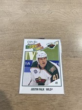 2010-11 O-Pee-Chee Marquee Rookie #505 Justin Falk Minnesota Wild RC