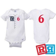 Josh Jung Rangers City Connect Baseball Gerber Baby Onesie® Cotton Bodysuit