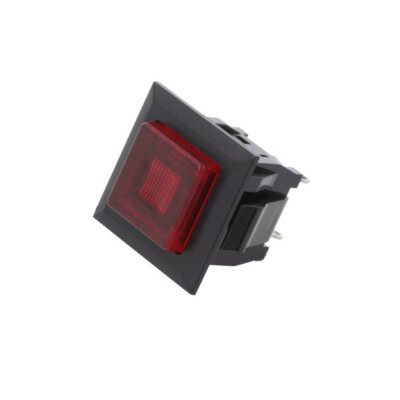 DS-664K-S-L-S-K-TR Schalter: Druck Pos: 2 SPST-NO 3A/125VAC OFF-ON rot Bel: LED