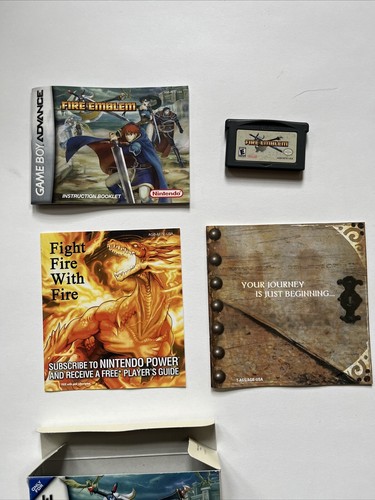 Fire Emblem (Nintendo Game Boy Advance, 2003) With Box And Manual Tested VG - Picture 6 of 14