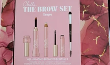 CHELLA The Brow Set, Eyebrow Cream 4 Piece Kit - Choose Your Color - New In Box