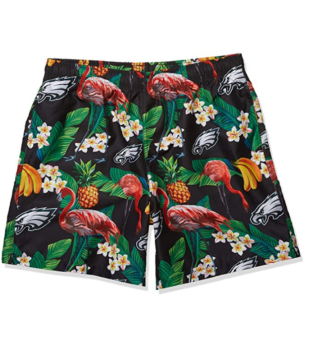 Вечно коллекционируемые мужские шорты с цветочным рисунком NFL Philadelphia Eagles