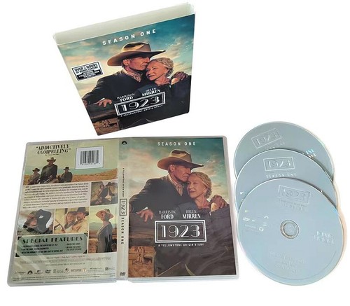 Yellowstone Origin Story 1883 & 1923 ( DVD 7-Disc Box Set ) New - Afbeelding 4 van 7