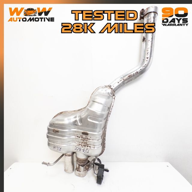 04-13 BENTLEY CONTINENTAL GTC GT REAR LEFT EXHAUST MUFFLER ASSEMBLY OEM