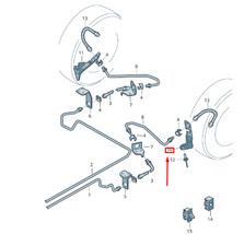 Flexible de frein Volkswagen TRANSPORTER
