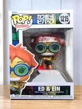 Funko pop Cowboy Bebop Edward on Scooter with Ein 1215 neuf