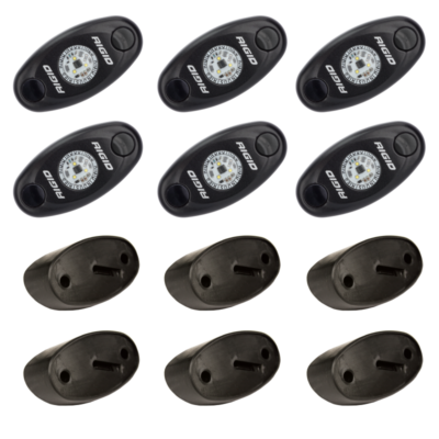 #ad Rigid Industries Rock Light Kit 6 Cool White $539.99