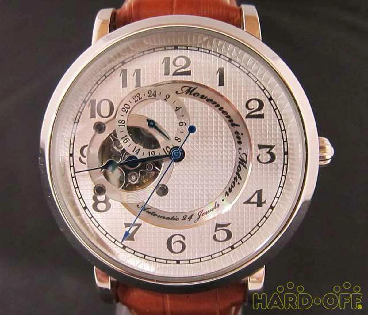 Watch winding motion top