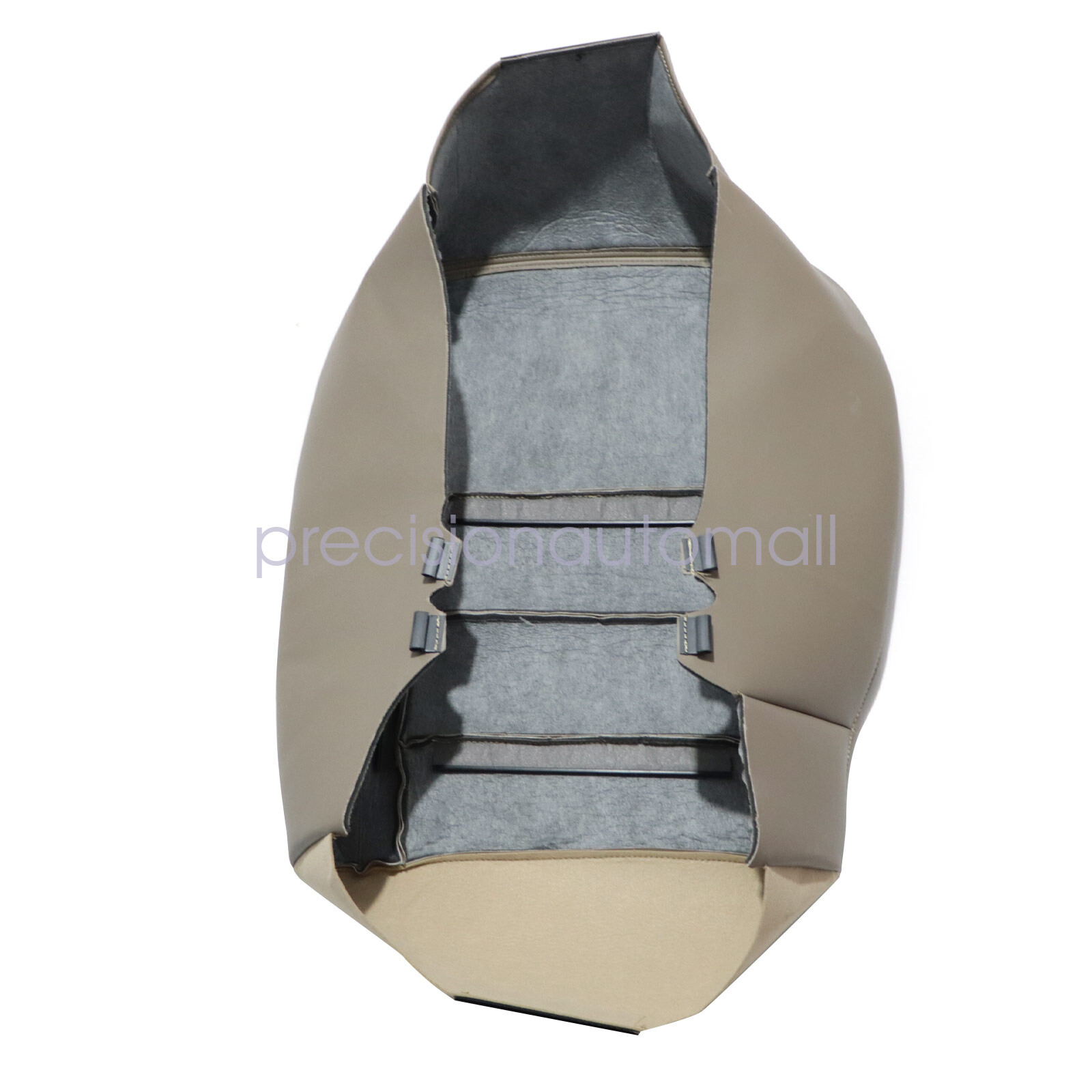 Driver & Passenger Bottom Seat Cover Tan & Foam Pad For 2002-2007 Ford F250 F350