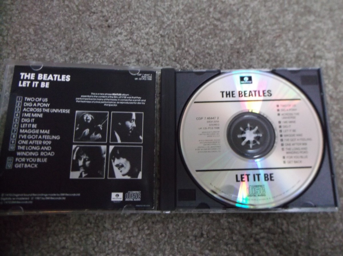 The Beatles - Let It Be CD CAPITOL CDP 7464472 IN EXCELLENT USED
