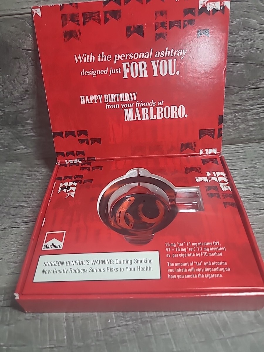 Marlboro Ash Tray 2.5 Diameter New | eBay