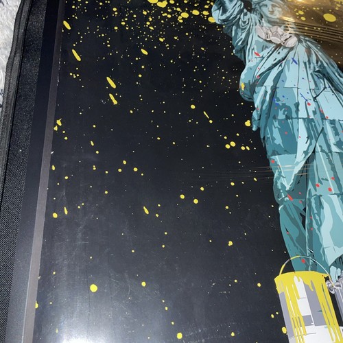 "Liberty" Authentic Offset Lithograph Poster Art Print by Mr. Brainwash - Picture 6 of 7