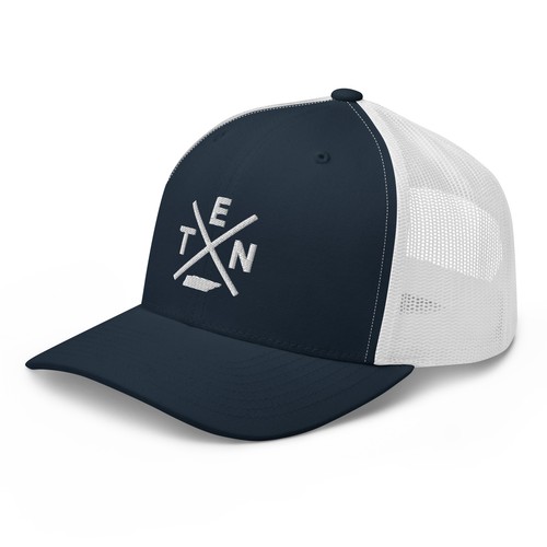 Casquette camionneur rétro Tennessee maille TEN cross trucker - Photo 10/14
