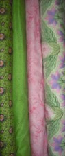4 YDS Quilt, Sew, Fabric Set Free Spirit Meadow Song, Memory Gardens Seasonal