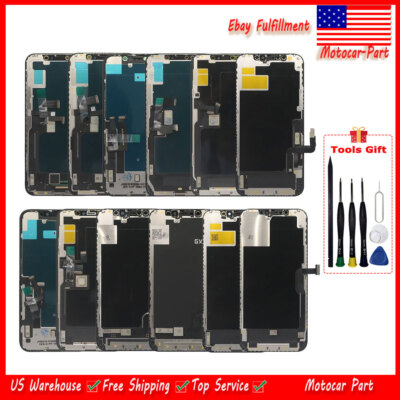 OLED LCD Display Touchscreen Replacement Incell For iPhone X XR XS Max 11 12 Pro