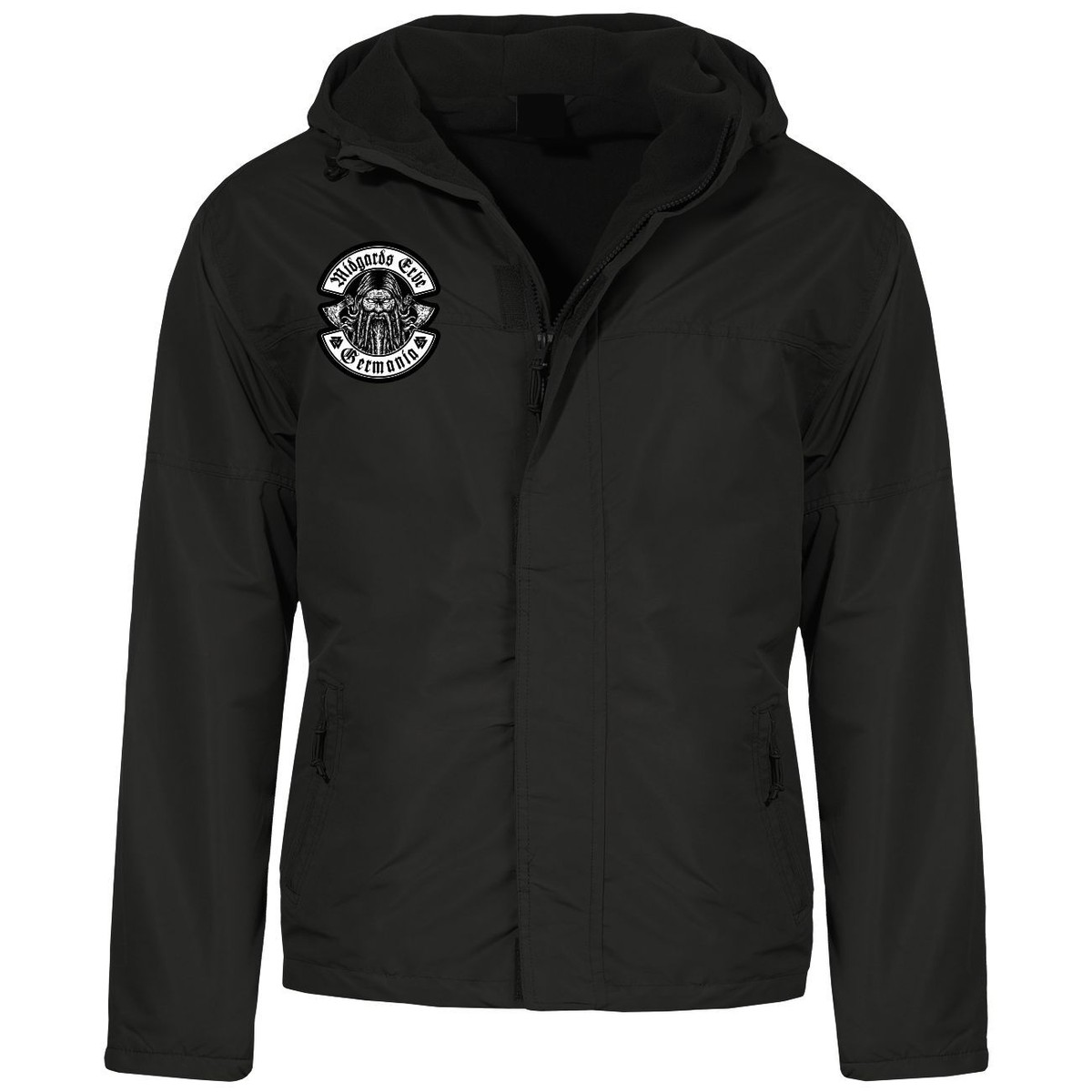 Herren Winter Windbreaker Jacke Midgards Erbe Germania Walhalla