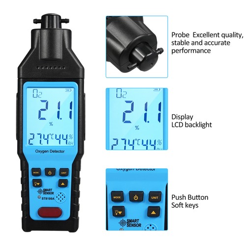 Digital Portable Handheld O₂ Tester T0D6 - Picture 3 of 9