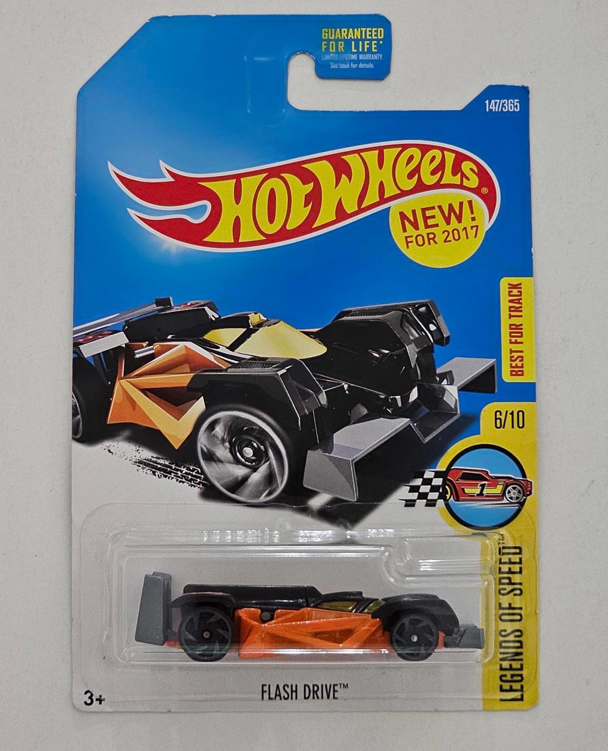 Hot Wheels 2017 Flash Drive 147/365 Legends Of Speed 6/10 NEW FOR 2017 1ST YEAR