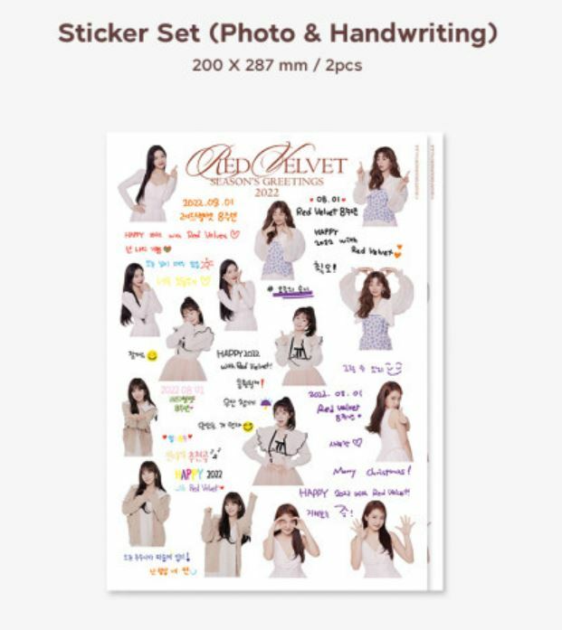 RED VELVET ] RED VELVET Official 2022 Season's Greetings official