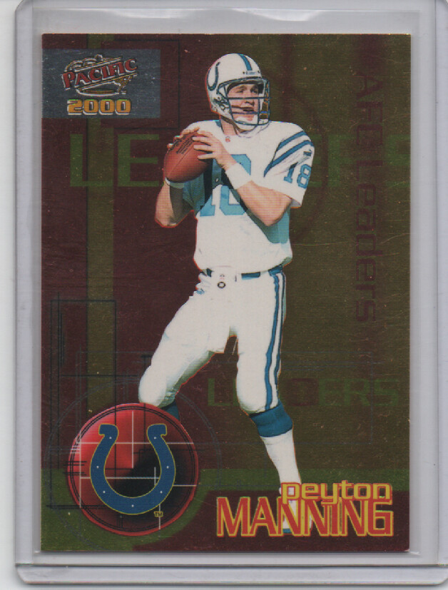 2000 Pacific AFC Leaders Peyton Manning #5 INDIANAPOLIS COLTS