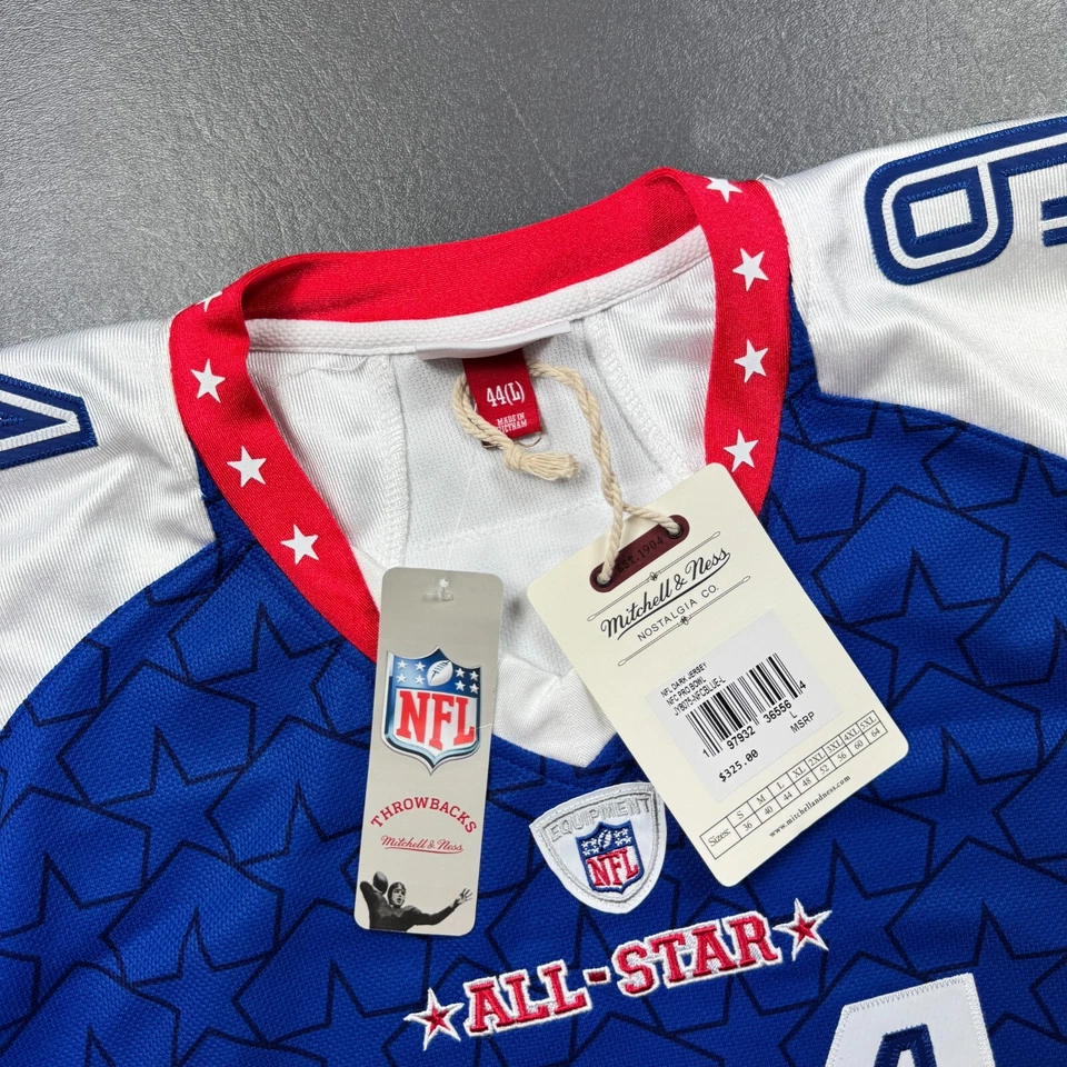 Camiseta deportiva 100 % auténtica Demarcus Ware Mitchell & Ness 2009 NFC Pro Bowl talla 44 L Foto 2 de 4