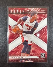 2021-22 Panini Donruss - Power in the Paint Holo Pink Laser #4 Bam Adebayo