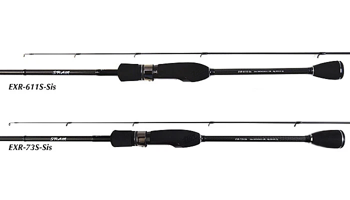 TICT SRAM EXR-611S-Sis Expert Technical Ajing Rod 2pcs Spinning Rod