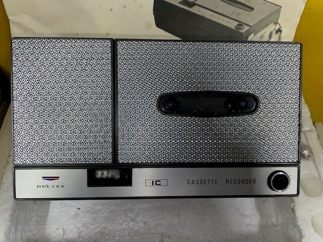 Rarität ++ Beltek Kassettenrekorder Taschengerät Typ M3910 ++ neu 