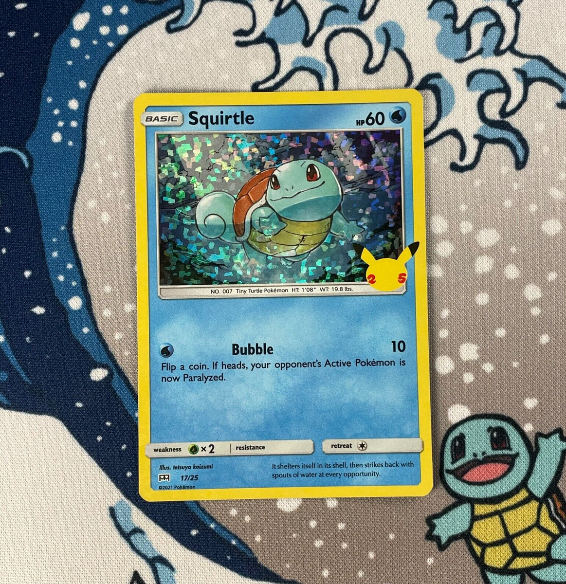ポケカ ゼニガメ Squirtle McDonald's PSA7 Squirtle (McDonald Pack 7