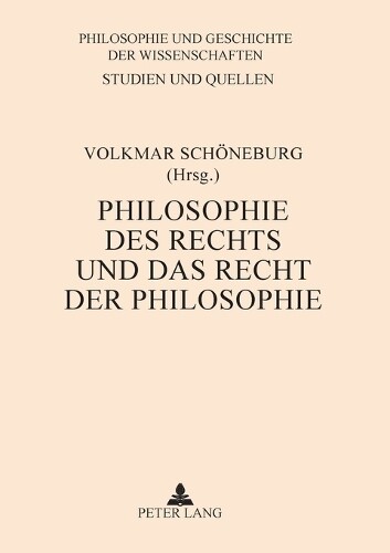 Thumbnail - Philosophie Des Rechts Und Das Recht Der Philosophie (taschenbuch)