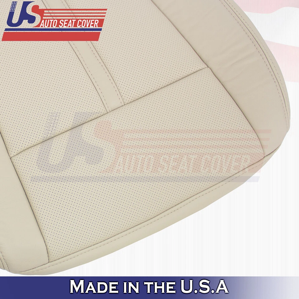 Cubierta de repuesto inferior de cuero para pasajero Lincoln Navigator 2015-2017 color tostado Foto 3 de 4