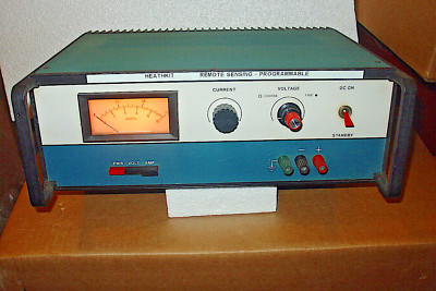 Heathkit IP-2730 Variable 0 - 7.5VDC 10A Programmable Linear Power Supply Lab QA