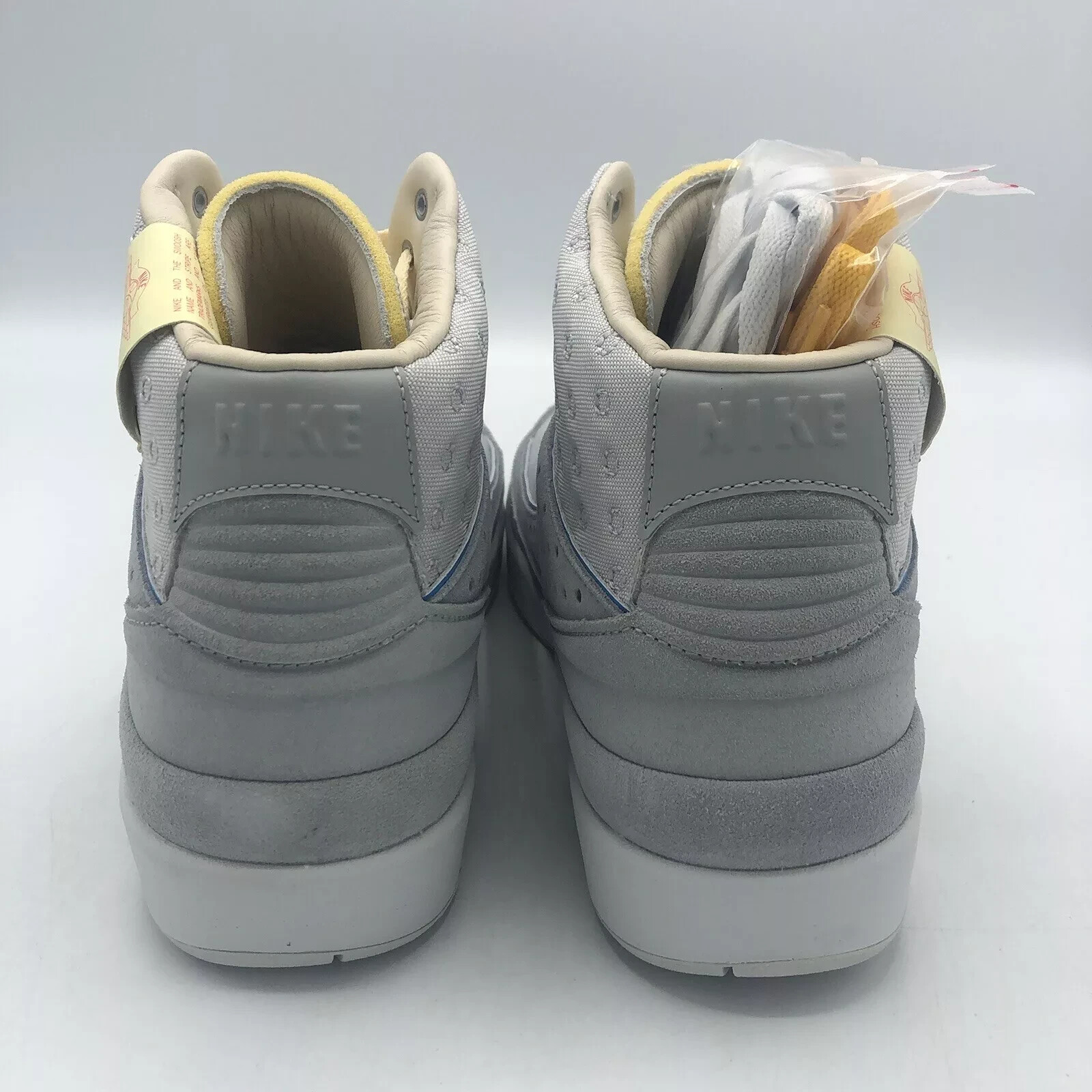 OFF WHITE X NIKE Nike Air Jordan 2 Retro SP x Union LA taglia 12 5 grigio nebbia DN3802 001 bianco sporco II