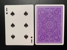 swap playing card Marvel Avengers SIX OF SPADES The Infinity Saga Theory 11