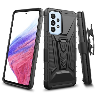 Case for Samsung Galaxy Phone A14 A13 A54 S24 Shockproof Cover Belt Clip Stand