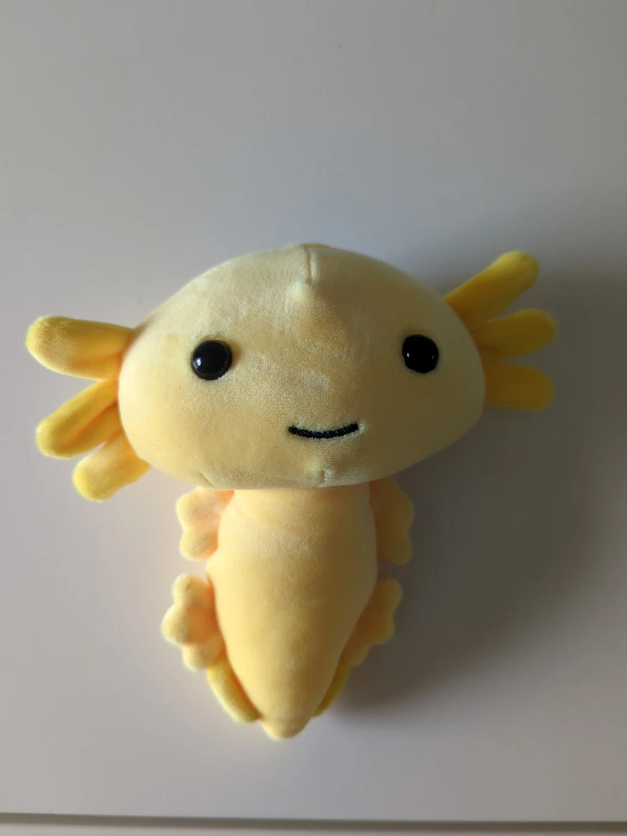 Yellow Axolotl Soft Stuffed Plush Toy